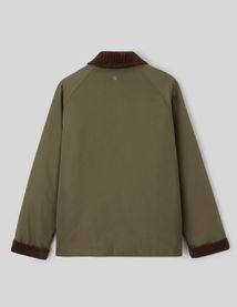 Veste avec col velours cotel&eacute;