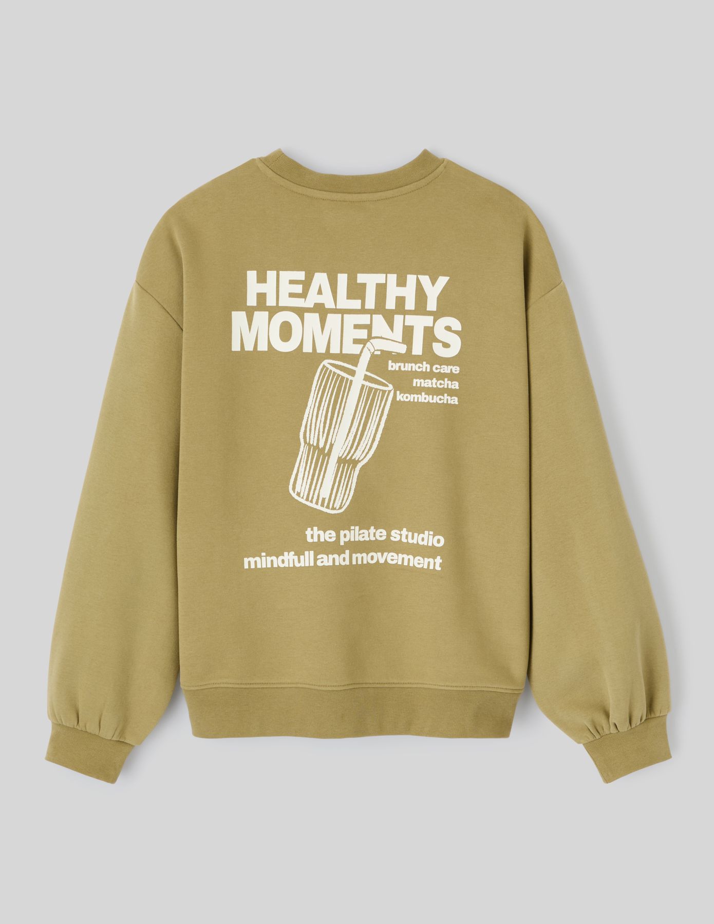 Sweat col rond imprimé