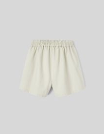 Short taille élastiquée
