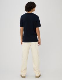 T-shirt broderie poitrine