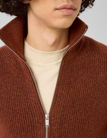 Gilet zipp&eacute; double ouverture