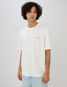 T-shirt broderie poitrine