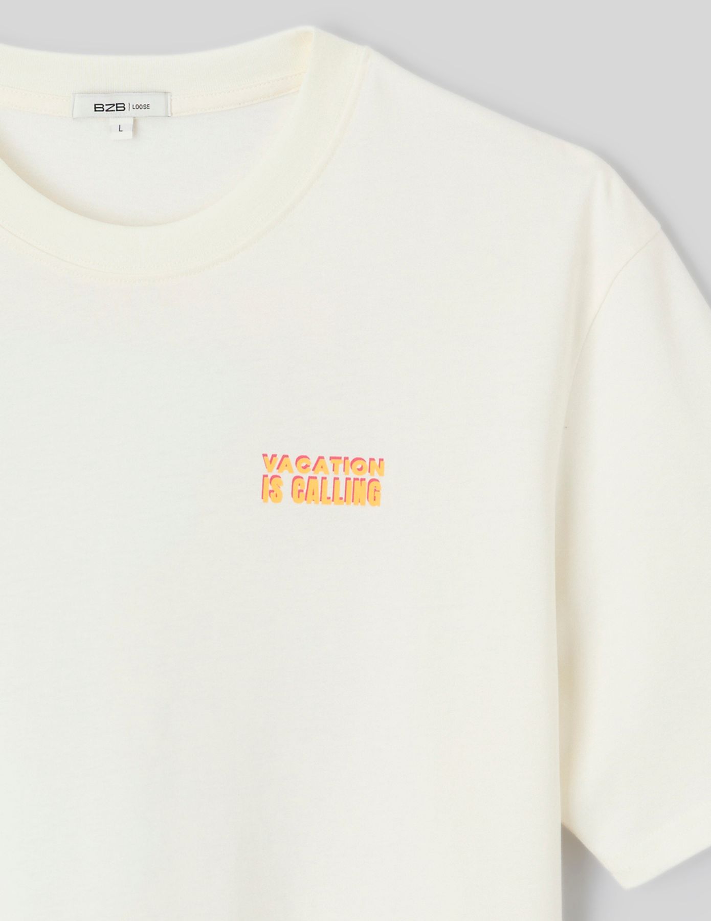 T-shirt imprim&eacute; devant/dos