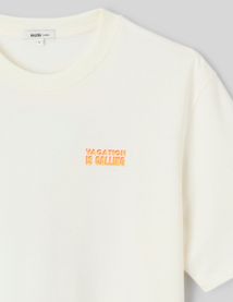 T-shirt imprim&eacute; devant/dos