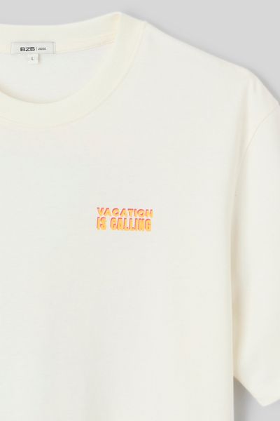T-shirt imprim&eacute; devant/dos