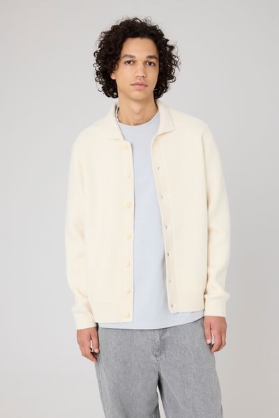 Cardigan col polo