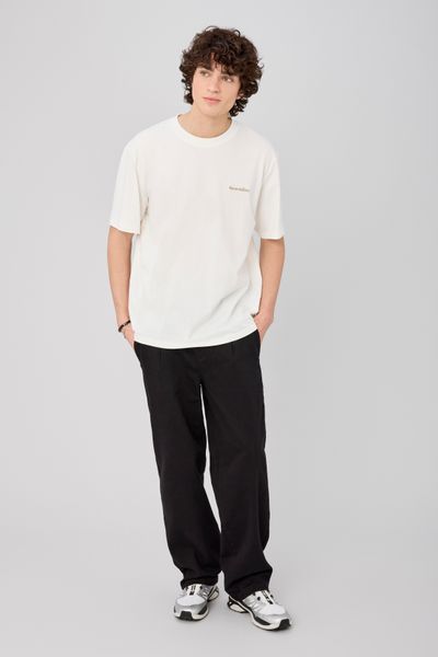 Pantalon droit &agrave; pinces