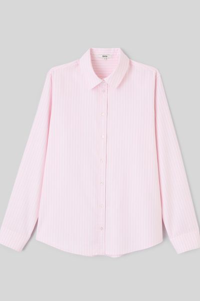 Chemise ray&eacute;e manches longues