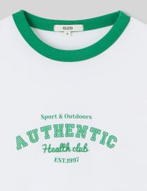 T-shirt bico imprimé