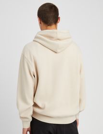 Sweat à capuche cotélé