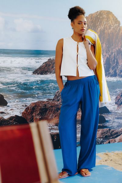 Pantalon fluide