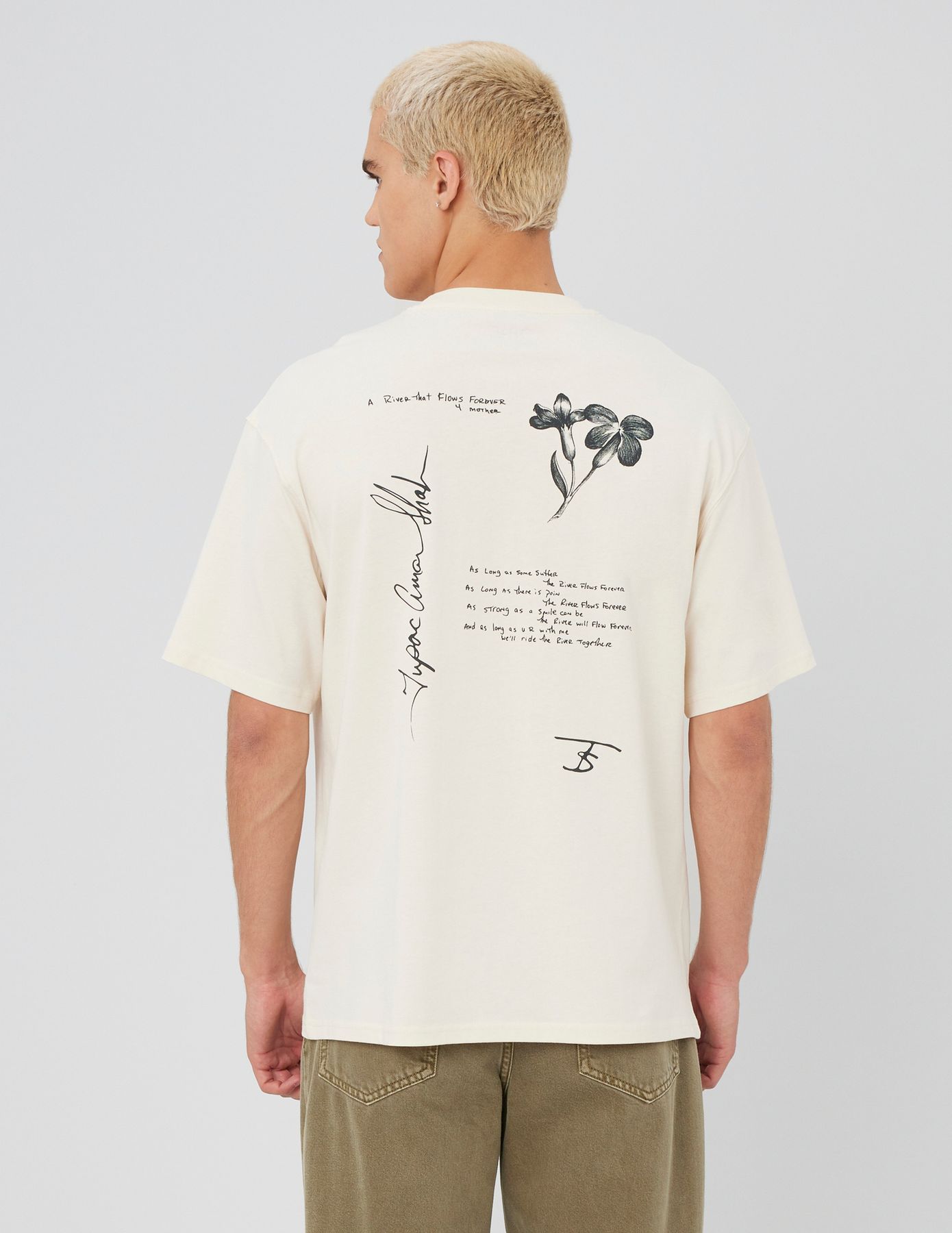 T-shirt collab Tupac