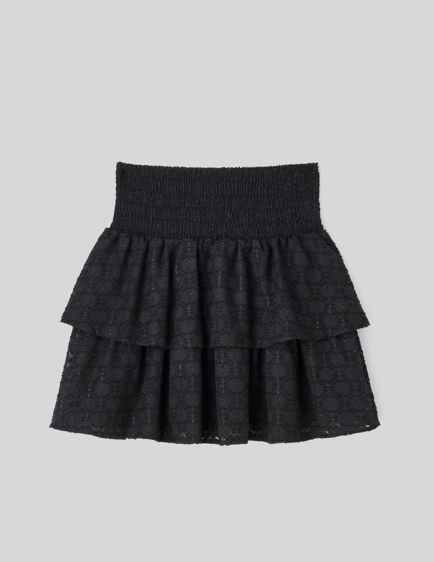 Jupe courte jacquard