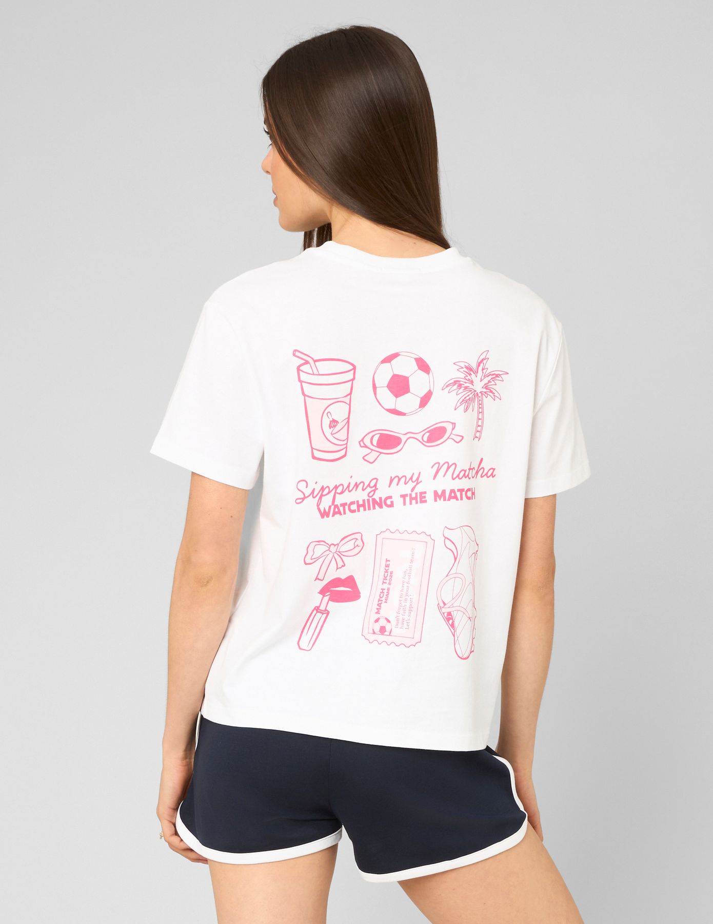 T-shirt imprim&eacute; devant/ dos