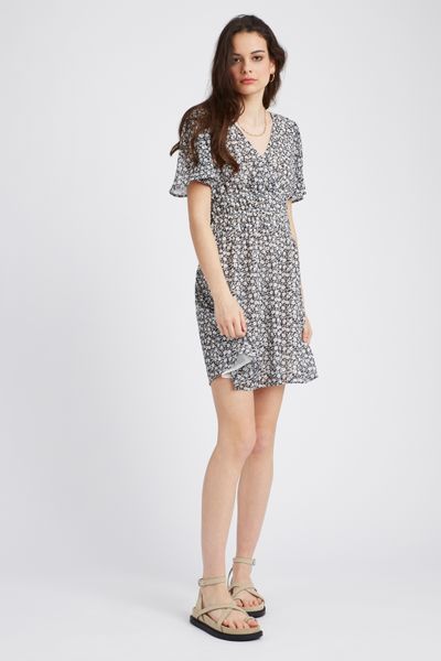 Robe courte imprim&eacute;e