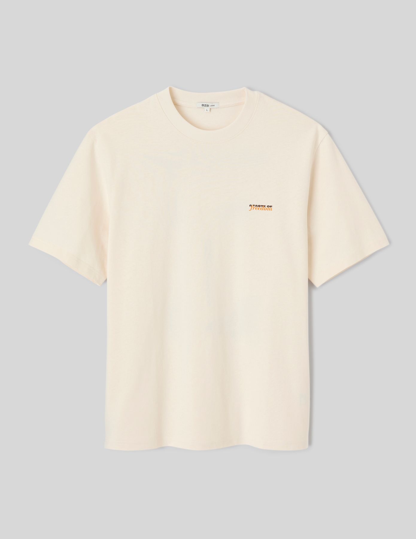 T-shirt imprim&eacute; devant / dos