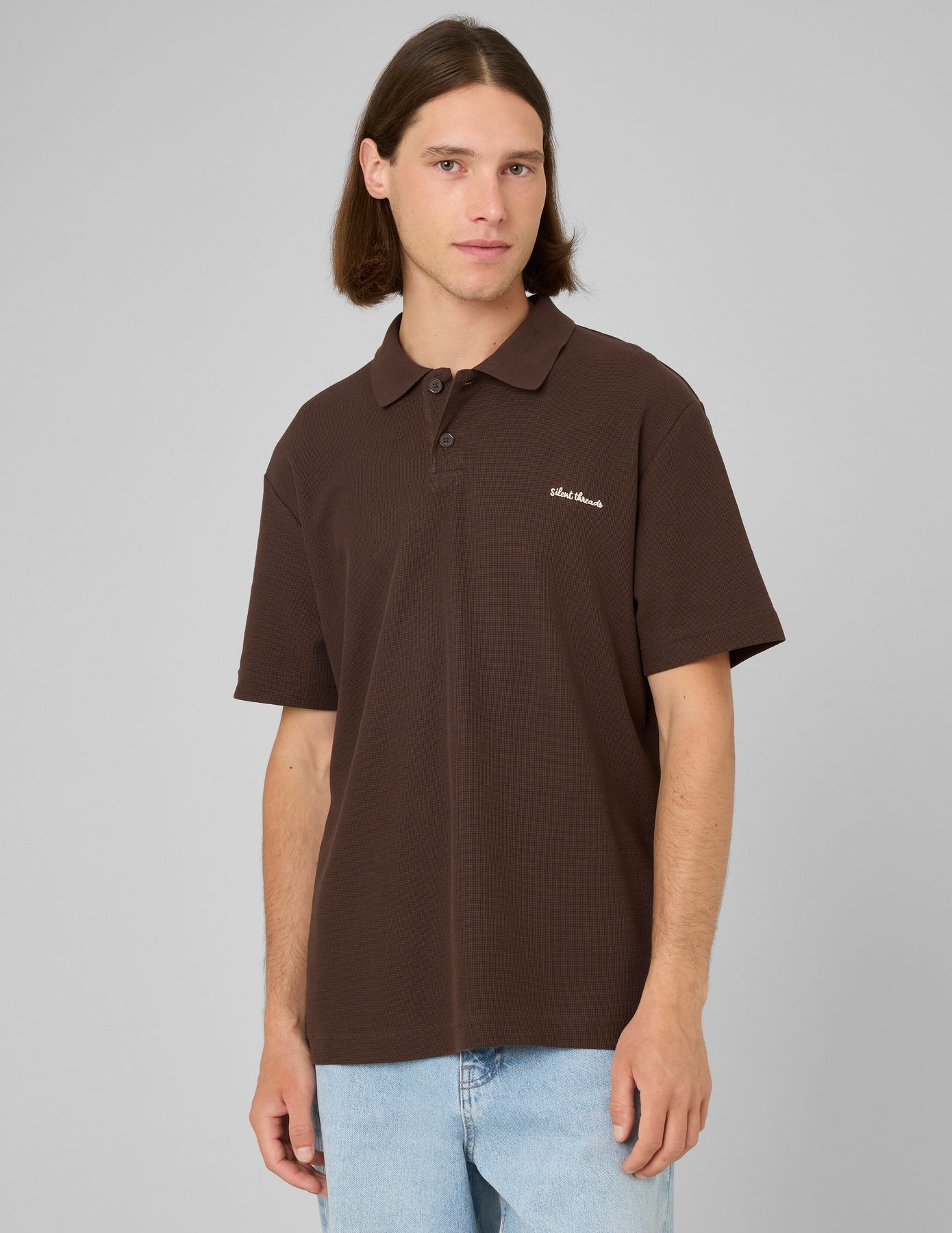 Polo brod&eacute; devant / dos