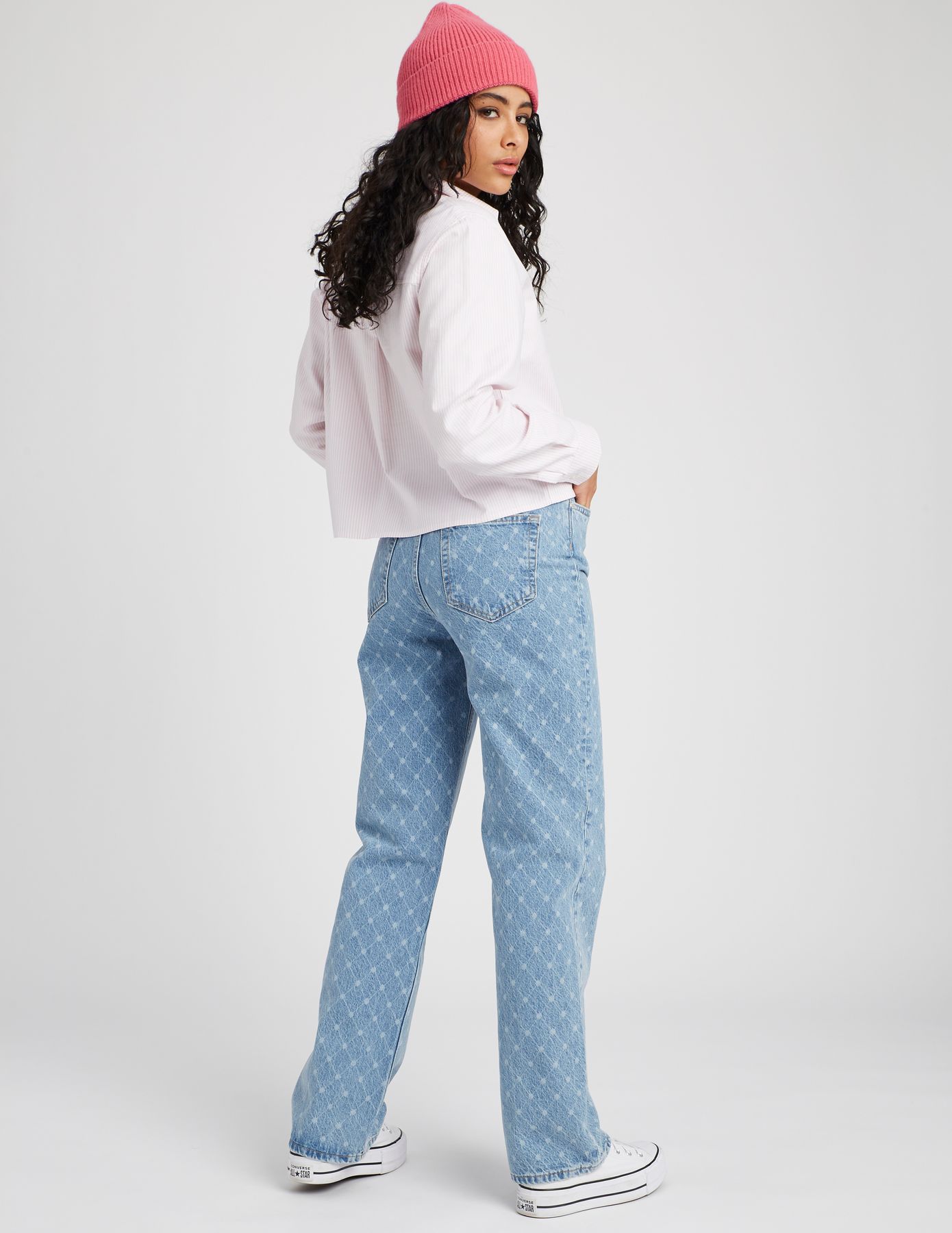 Chemise courte ray&eacute;e