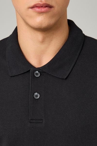 Polo boxy maille lourde