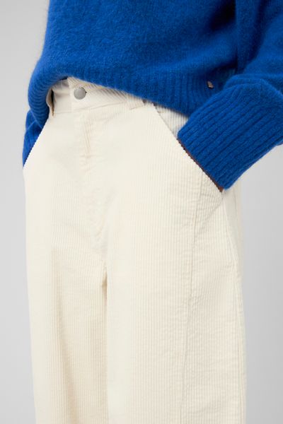 Pantalon balloon en velours