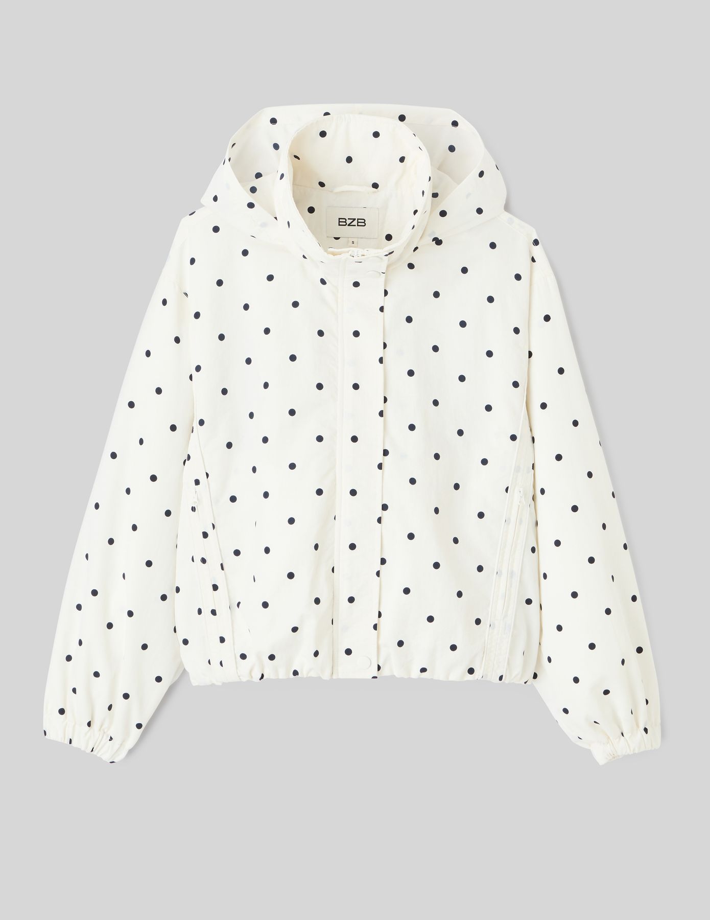 Blouson l&eacute;ger imprim&eacute; pois