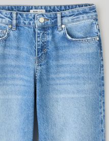 Jean straight taille basse