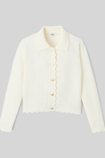 Gilet col polo boutonné
