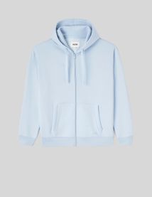 Sweat zipp&eacute; &agrave; capuche