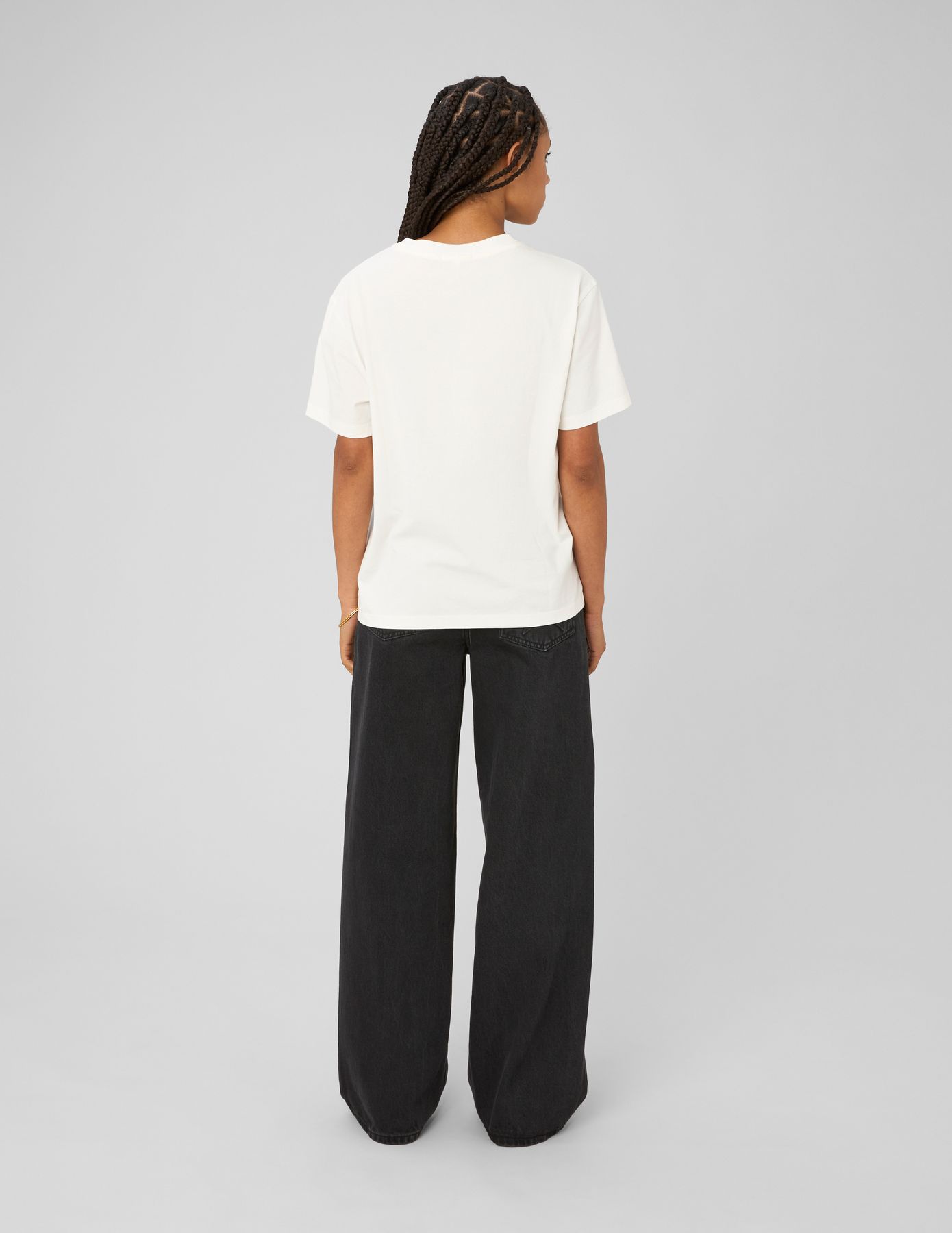 Jean wide leg taille basse