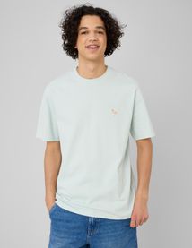 T-shirt broderie poitrine