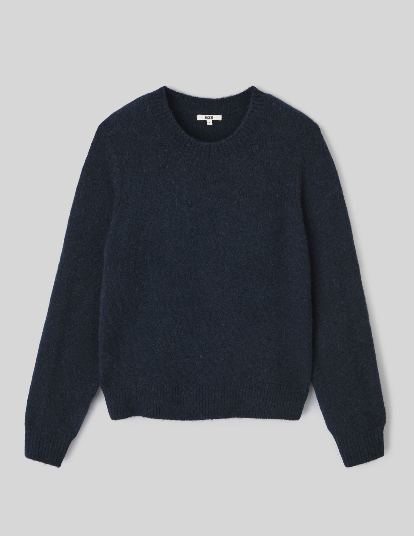 Pull col rond premium