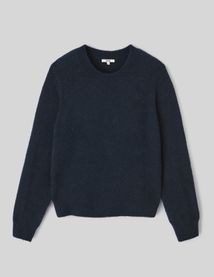 Pull col rond premium