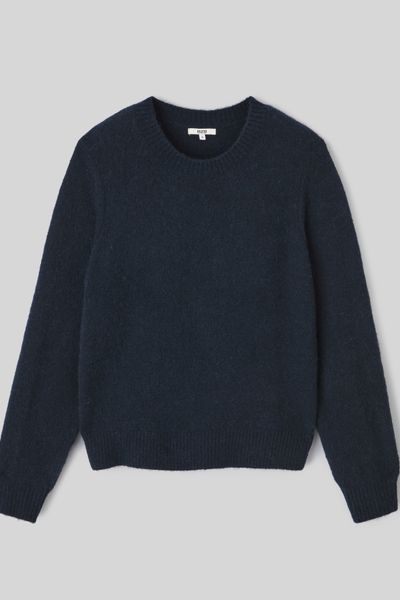 Pull col rond premium