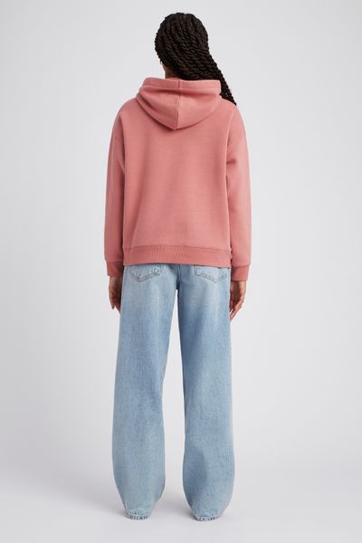 Sweat &agrave; capuche uni