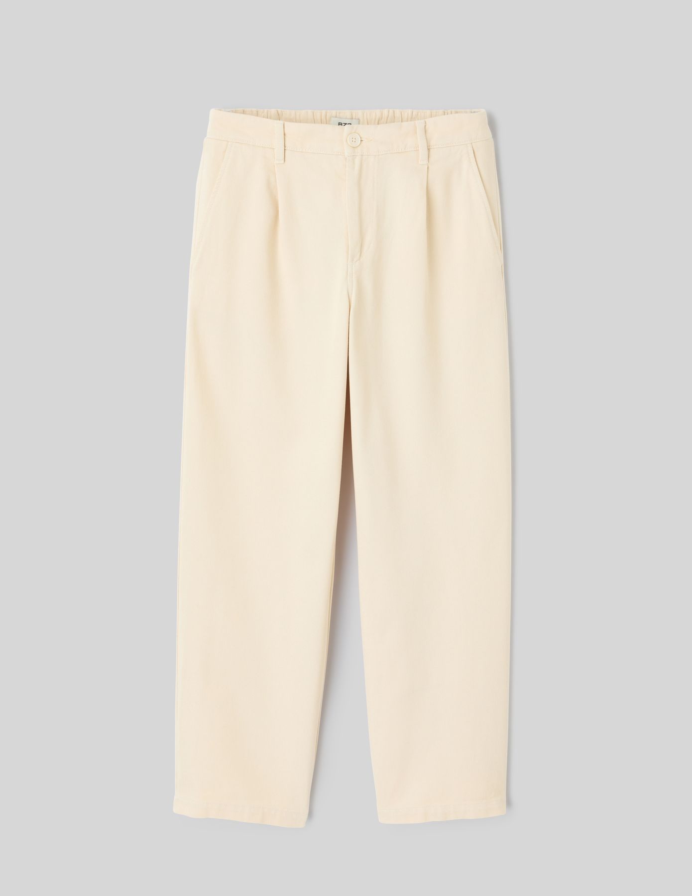 Pantalon droit &agrave; pinces