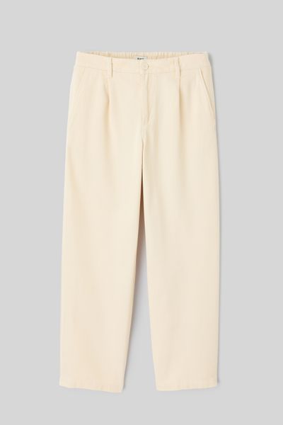 Pantalon droit &agrave; pinces