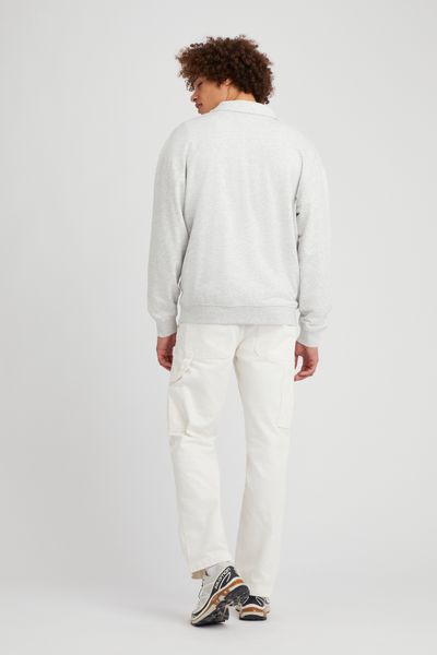Sweat col polo oversize