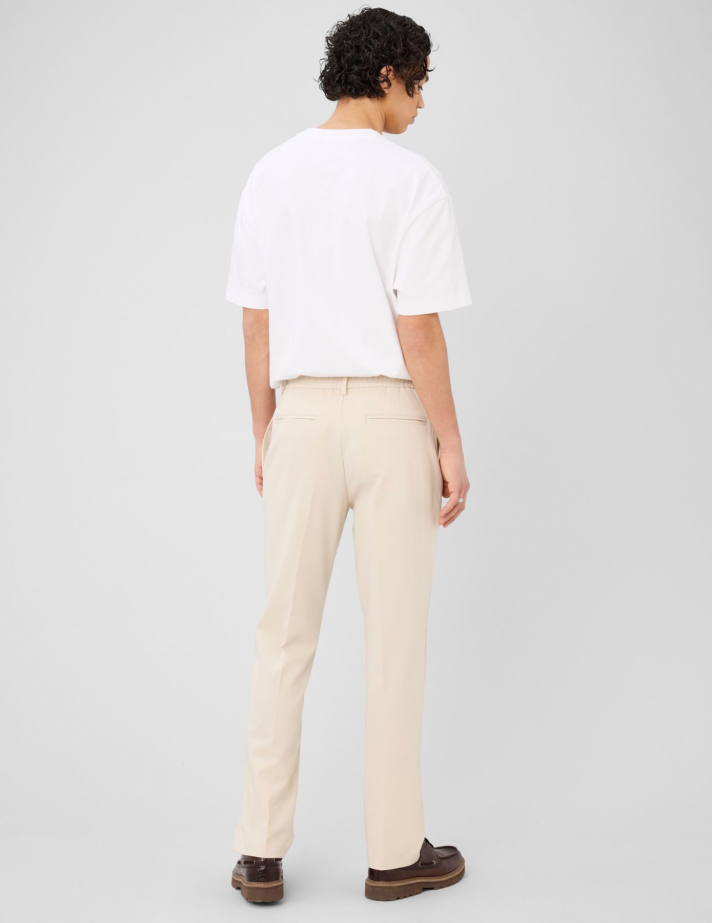 Pantalon de ville fluide relaxed