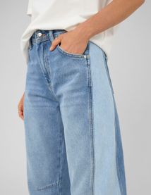 Jean balloon bicolore