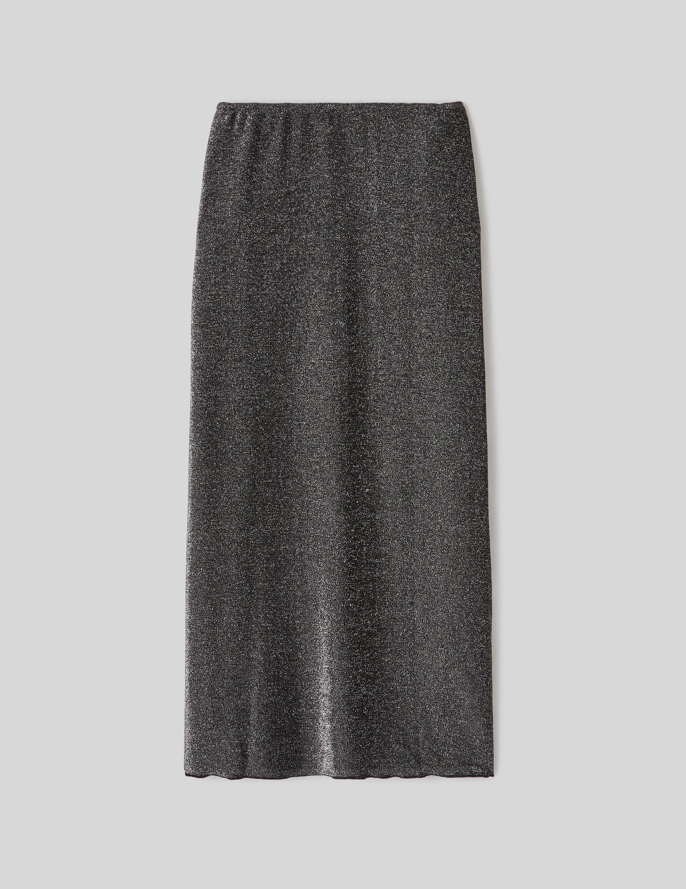 Jupe longue à paillettes