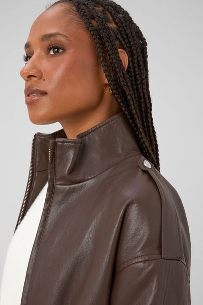Veste en tissu enduit