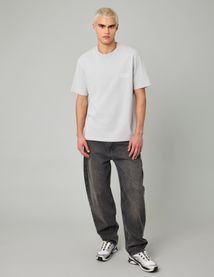 T-shirt garment dye imprimé