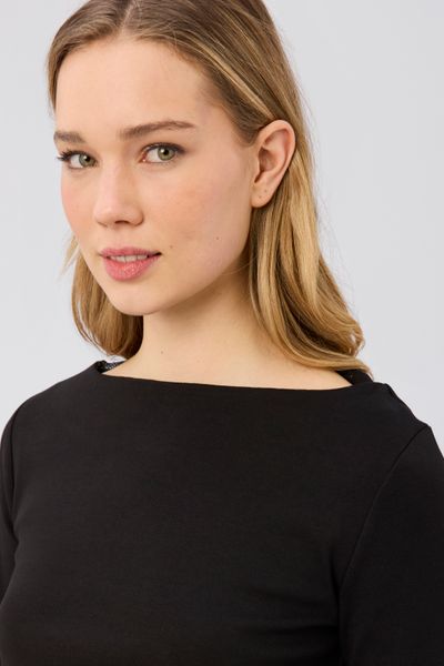 T-shirt manches longues &agrave; fronces