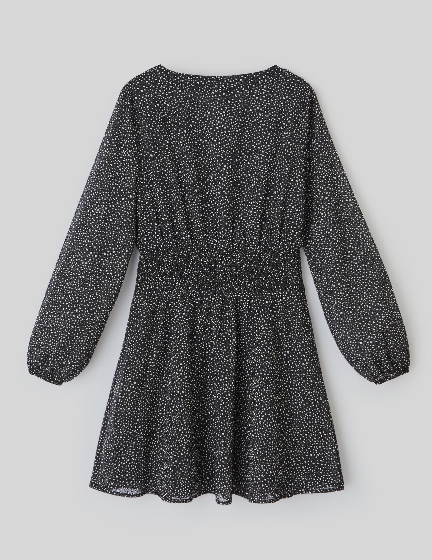 Robe courte à pois