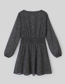 Robe courte à pois