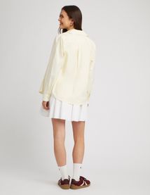 Chemise oxford rayée