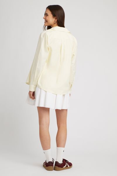 Chemise oxford rayée