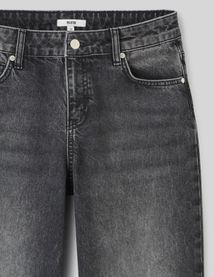 Jean straight taille basse
