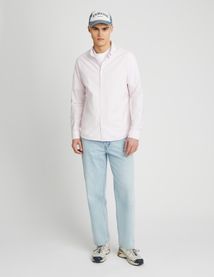 Chemise unie ajustée