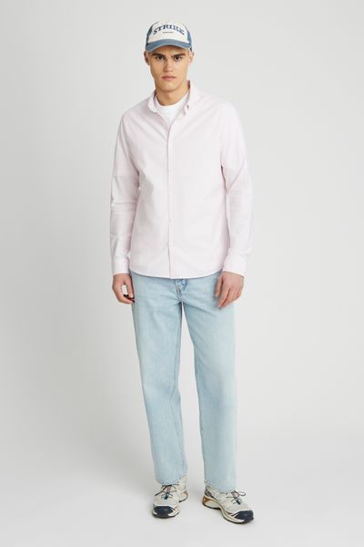 Chemise unie ajustée
